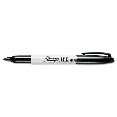 TEC FINE POINT MARKER BLACK CERTIFIED